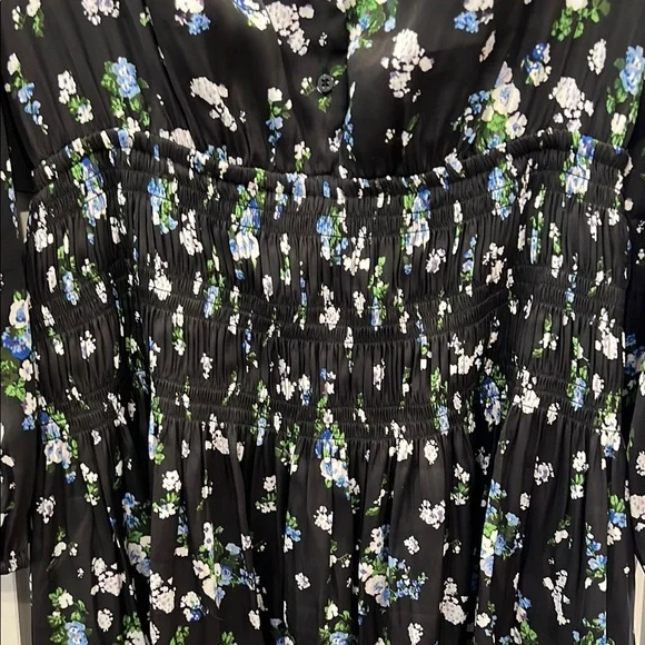 Maje Floral Black Dress - Picture 6 of 11